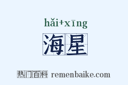海星是什么意思的图片